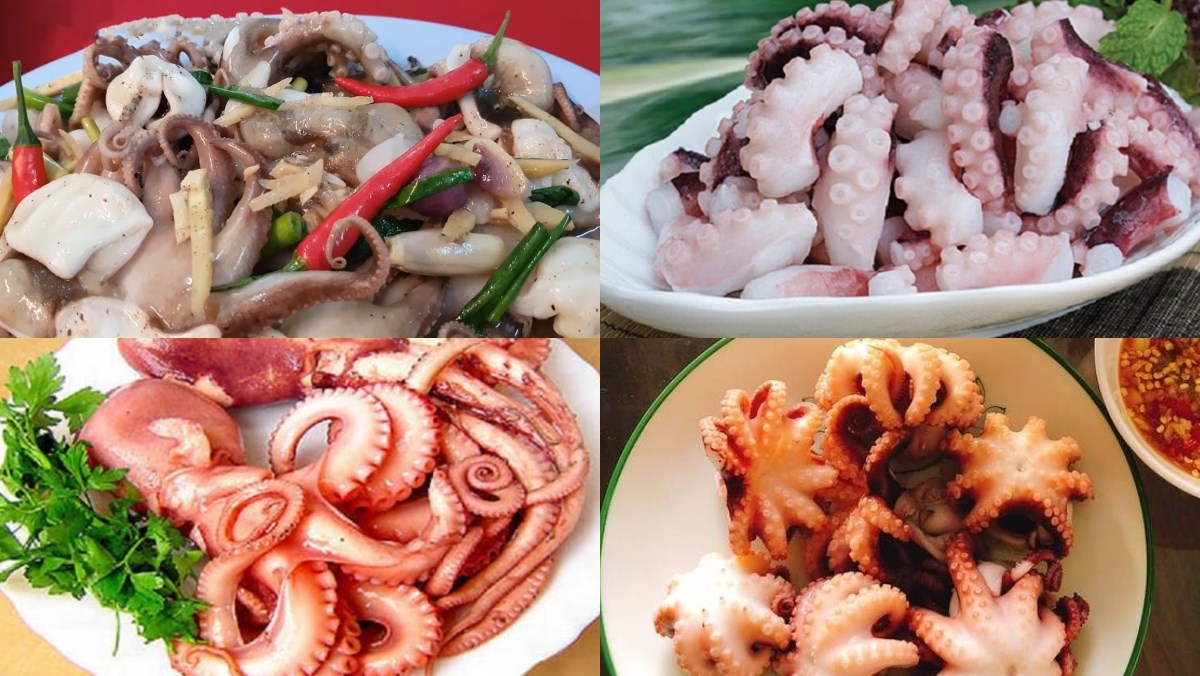 Bạch tuộc sữa - Hải sản T-Food