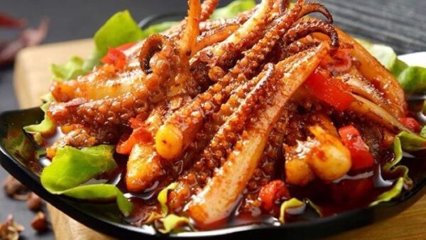 râu mực - Hải sản T-food