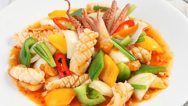 râu mực - Hải sản T-food
