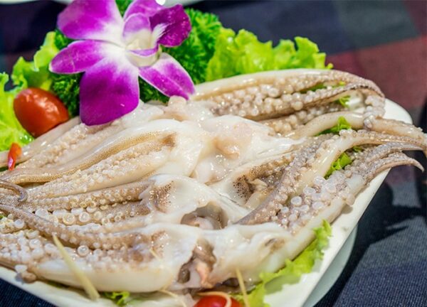 râu mực - Hải sản T-food
